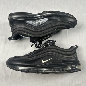 Nike Air Max 97 Triple Black Terry Cloth Men’s Size 12 Running Shoes 921826-015